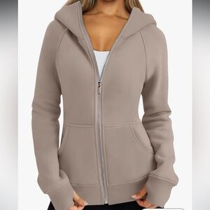 Trendy Queen Womens Zip Up Hoodies Fleece Jackets